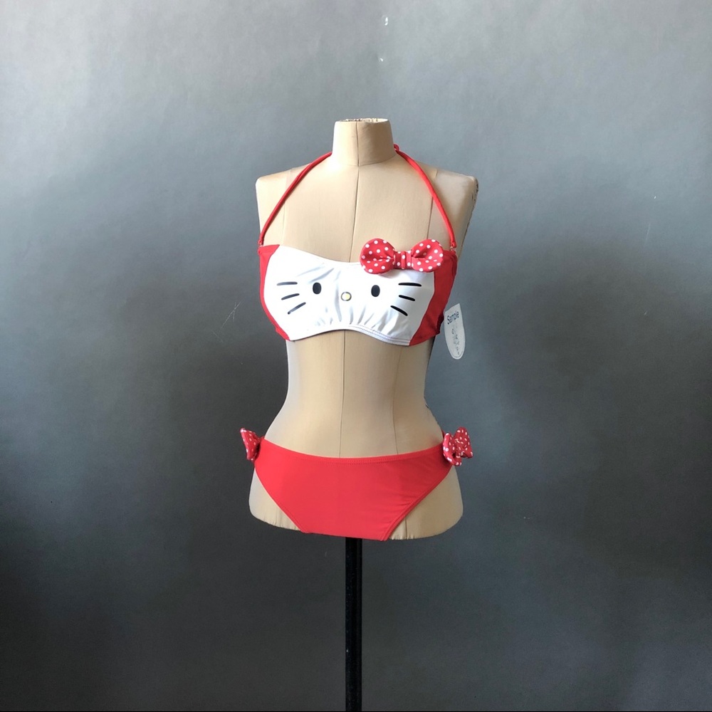 HELLO KITTY Sexy Bikini Bathing Suit NEW sz S